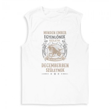 Minden Ember Egyenlőnek Születik Bak(12) Férfi Trikó