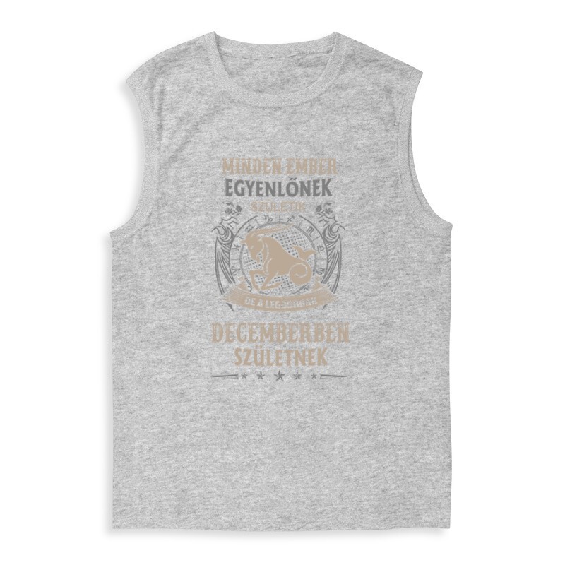 Minden Ember Egyenlőnek Születik Bak(12) Férfi Trikó