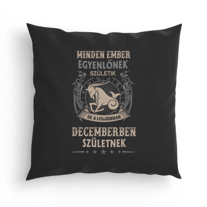 Minden Ember Egyenlőnek Születik Bak(12) Párna