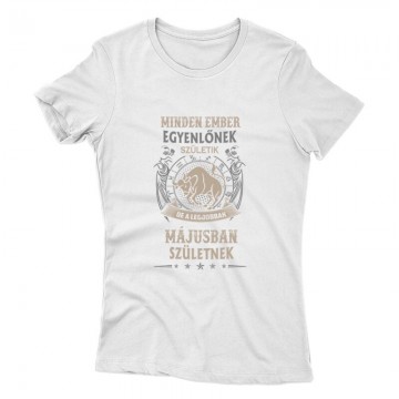 Minden Ember Egyenlő Bika (05) Női póló