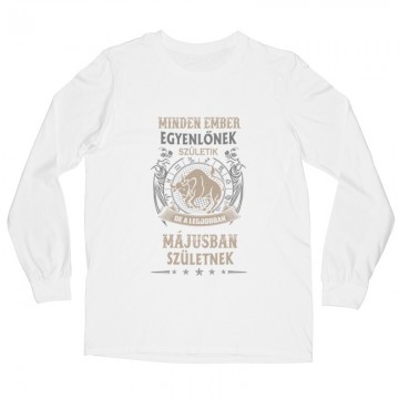 Minden Ember Egyenlő Bika (05) Hosszú ujjú póló