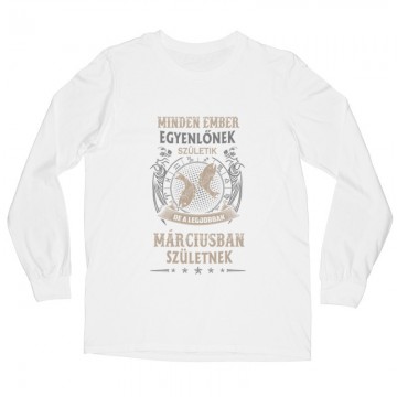 Minden Ember Egyenlő Halak (03) Hosszú ujjú póló