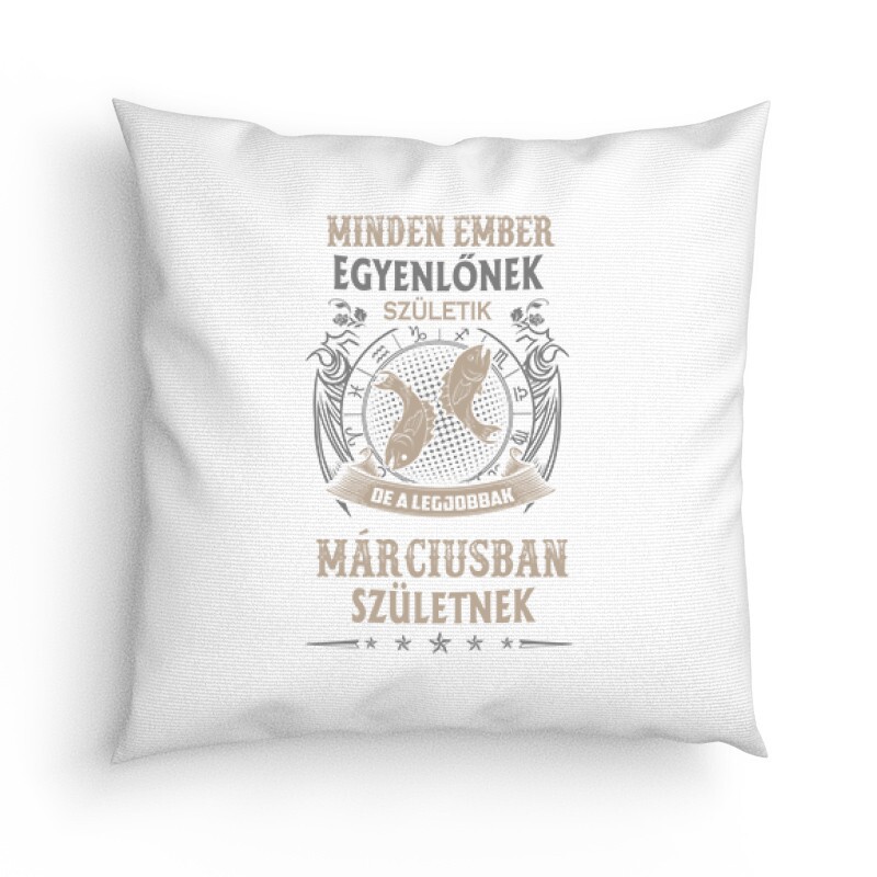 Minden Ember Egyenlő Halak (03) Párna