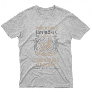 Minden Ember Egyenlő Halak (02) Férfi póló