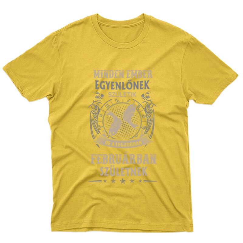 Minden Ember Egyenlő Halak (02) Férfi póló