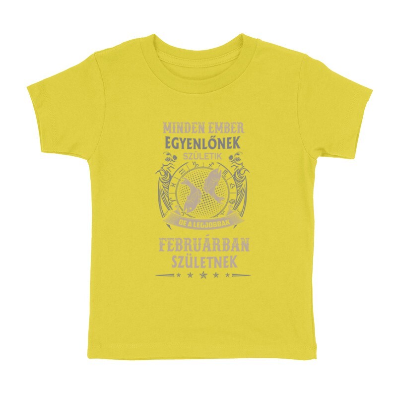 Minden Ember Egyenlő Halak (02) Gyermek póló