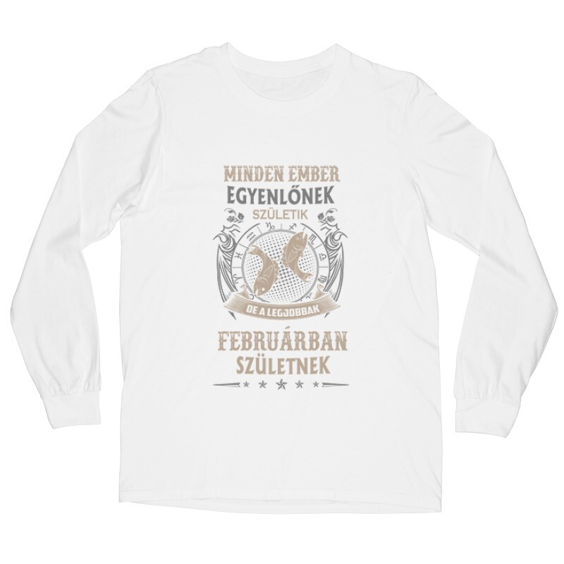 Minden Ember Egyenlő Halak (02) Hosszú ujjú póló