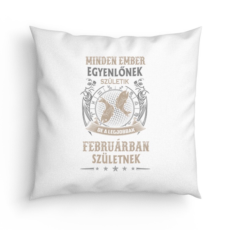 Minden Ember Egyenlő Halak (02) Párna