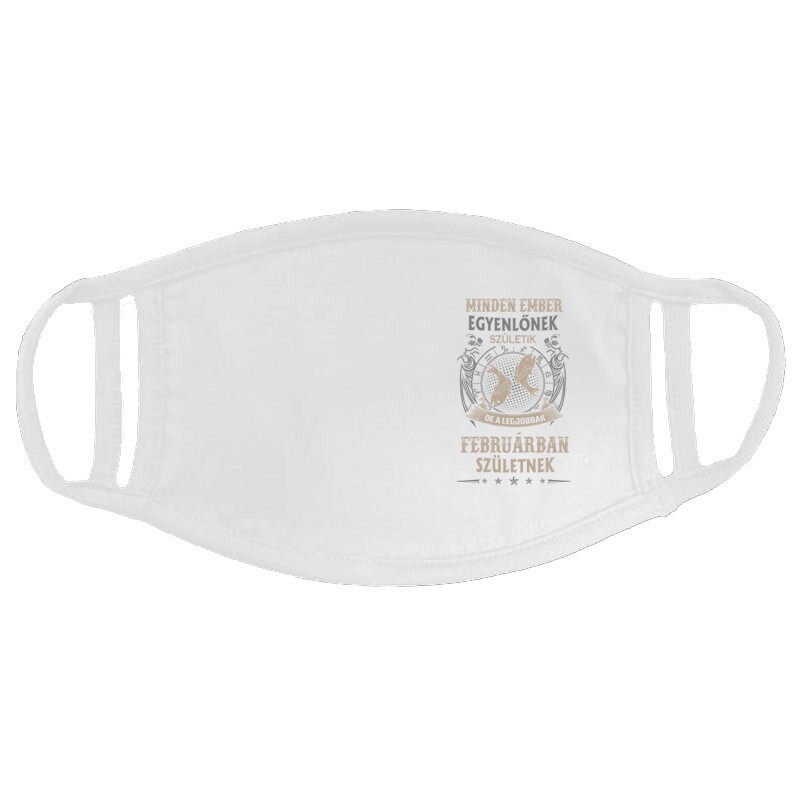 Minden Ember Egyenlő Halak (02) Arcmaszk
