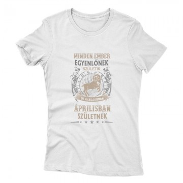 Minden Ember Egyenlő Kos(04) Női póló