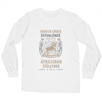 Minden Ember Egyenlő Kos(04) Hosszú ujjú póló