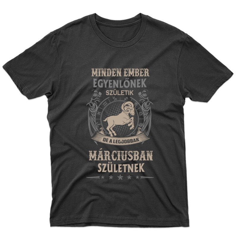 Minden Ember Egyenlő Kos(03) Férfi póló