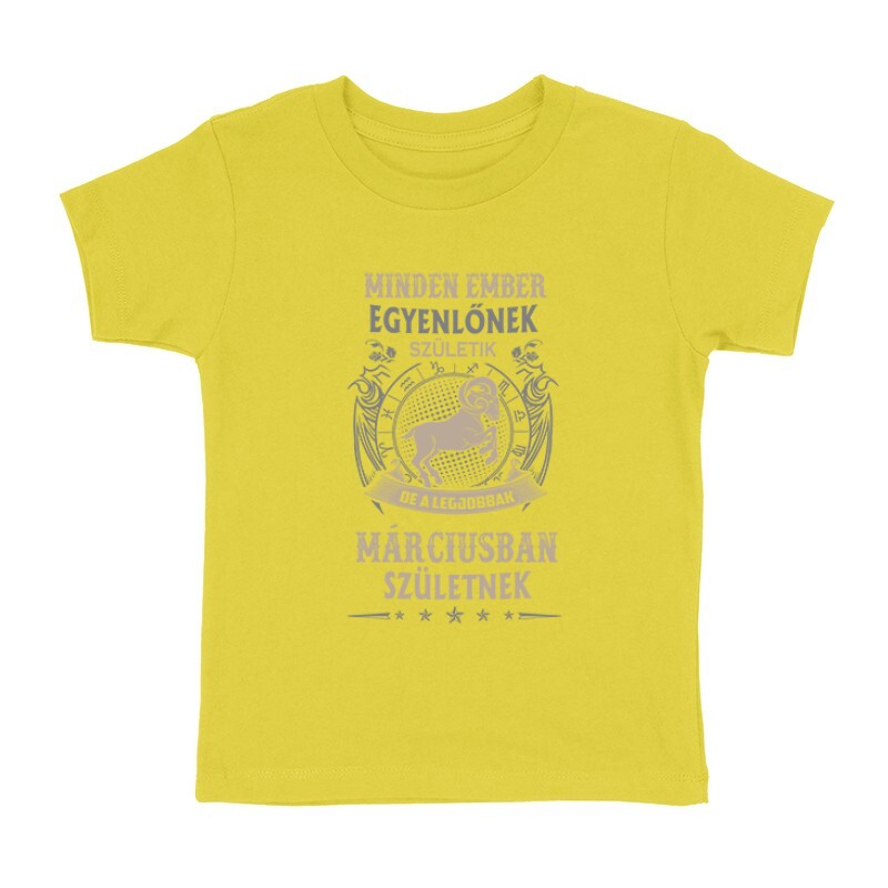 Minden Ember Egyenlő Kos(03) Gyermek póló