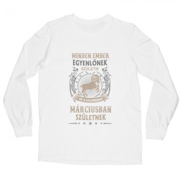 Minden Ember Egyenlő Kos(03) Hosszú ujjú póló