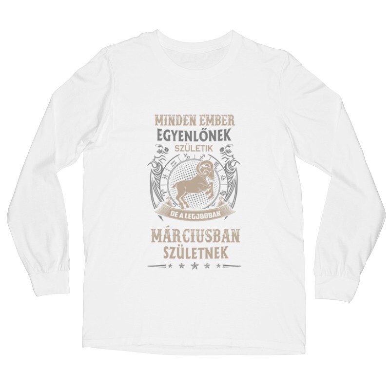 Minden Ember Egyenlő Kos(03) Hosszú ujjú póló