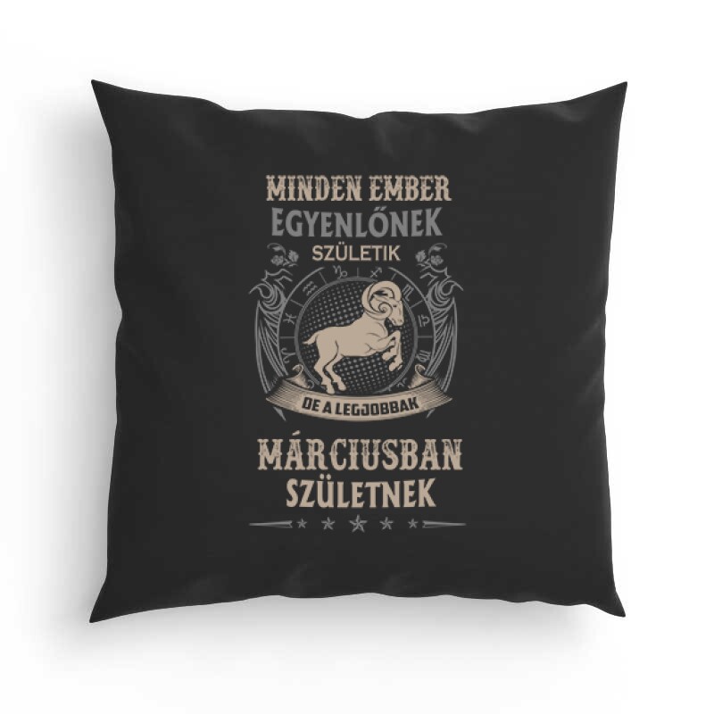 Minden Ember Egyenlő Kos(03) Párna