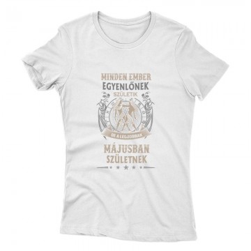 Minden Ember Egyenlő Ikrek(05) Női póló
