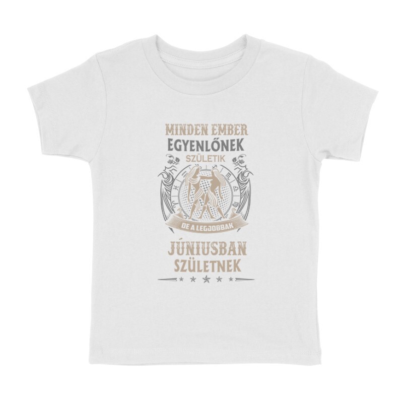 Minden Ember Egyenlő Ikrek(06) Gyermek póló