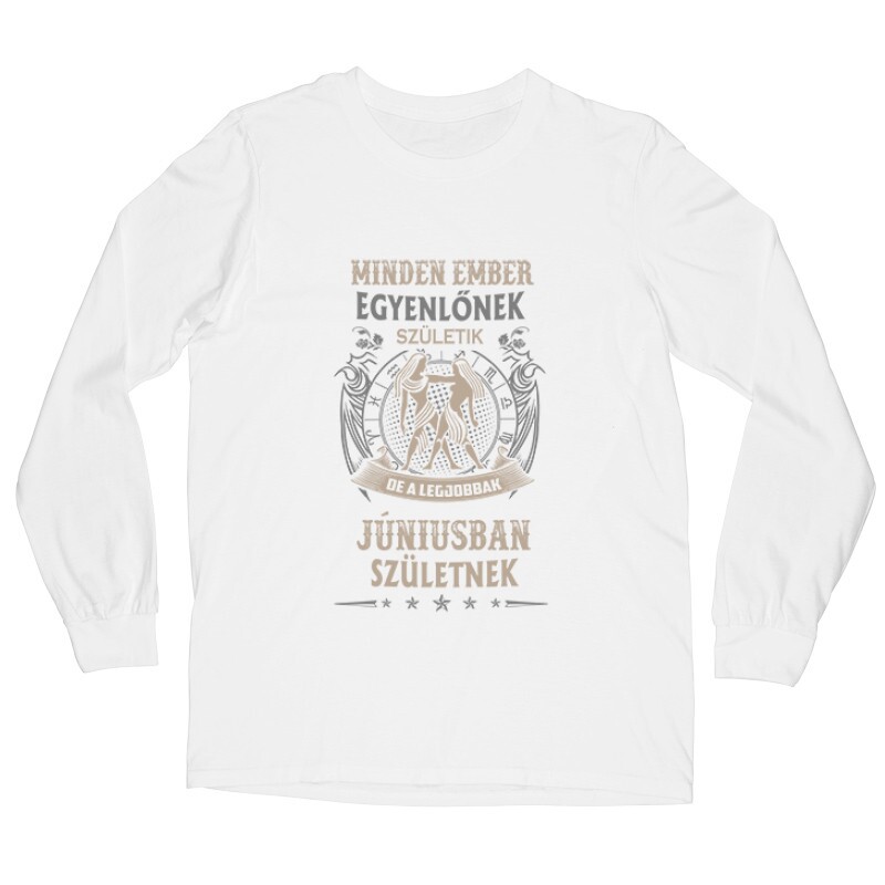 Minden Ember Egyenlő Ikrek(06) Hosszú ujjú póló