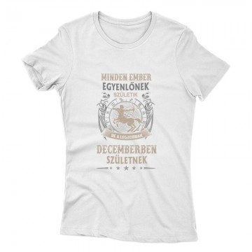 Minden Ember Egyenlő Nyilas(12) Női póló