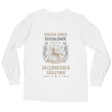 Minden Ember Egyenlő Nyilas(12) Hosszú ujjú póló