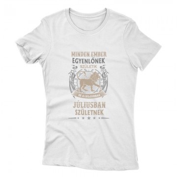 Minden Ember Egyenlő Oroszlán(07) Női póló