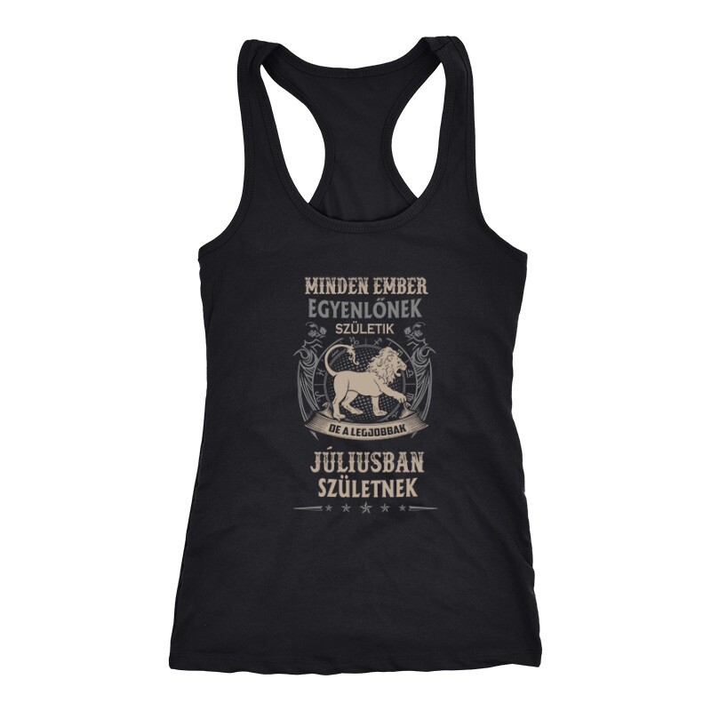 Minden Ember Egyenlő Oroszlán(07) Női Trikó