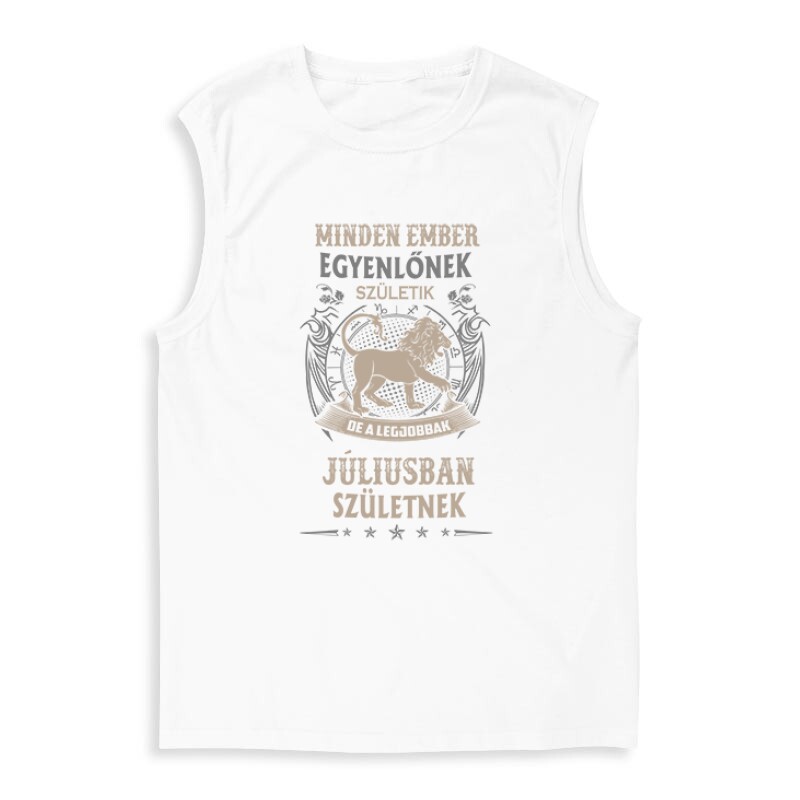 Minden Ember Egyenlő Oroszlán(07) Férfi Trikó