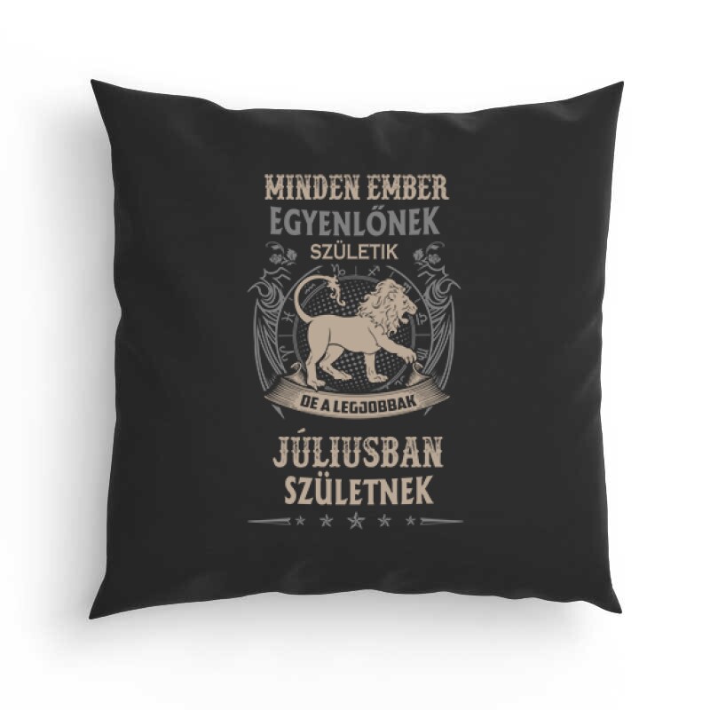 Minden Ember Egyenlő Oroszlán(07) Párna
