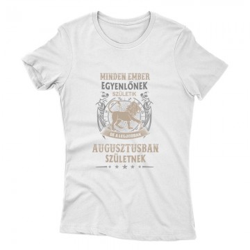 Minden Ember Egyenlő Oroszlán(08) Női póló