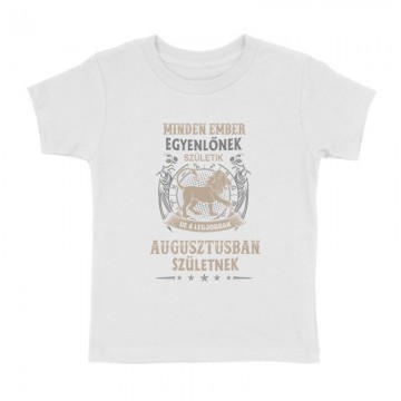 Minden Ember Egyenlő Oroszlán(08) Gyermek póló