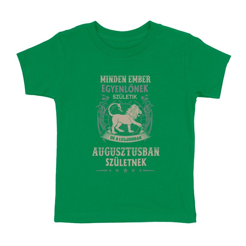 Minden Ember Egyenlő Oroszlán(08) Gyermek póló