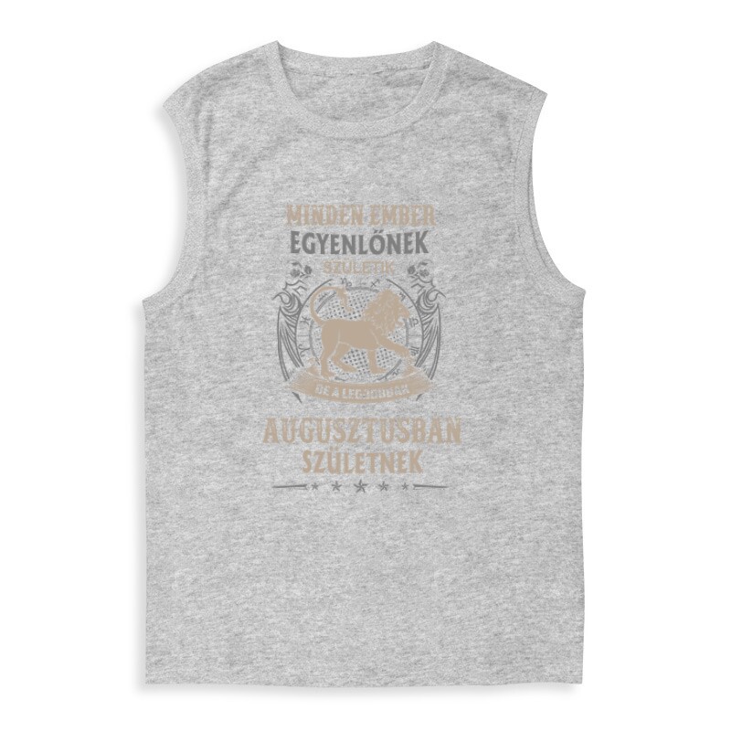 Minden Ember Egyenlő Oroszlán(08) Férfi Trikó