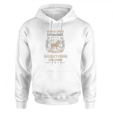 Minden Ember Egyenlő Oroszlán(08) Unisex pulóver