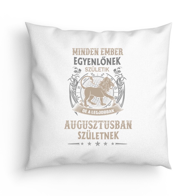 Minden Ember Egyenlő Oroszlán(08) Párna