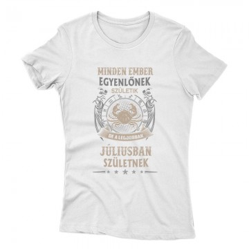 Minden Ember Egyenlő Rák (07) Női póló