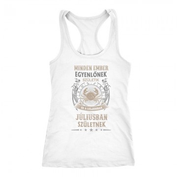 Minden Ember Egyenlő Rák (07) Női Trikó