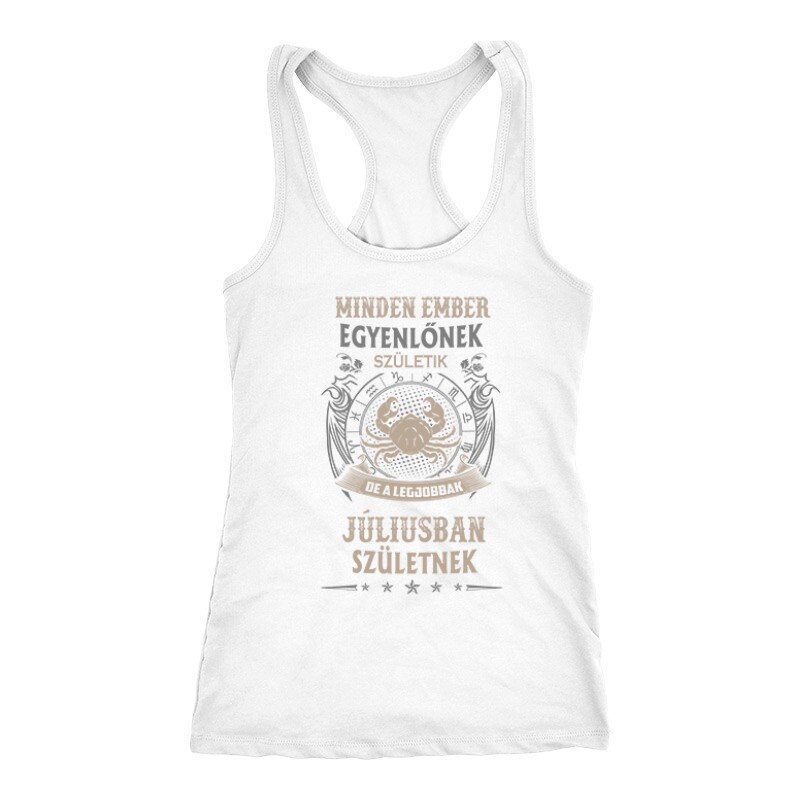 Minden Ember Egyenlő Rák (07) Női Trikó