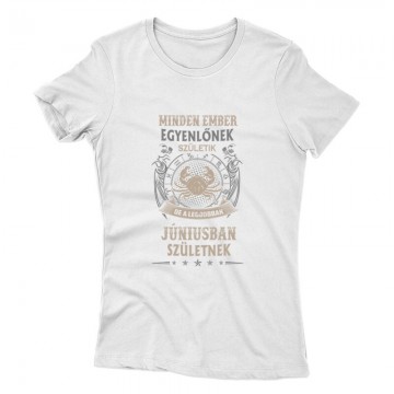 Minden Ember Egyenlő Rák (06) Női póló