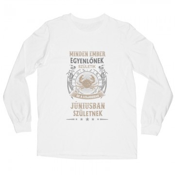 Minden Ember Egyenlő Rák (06) Hosszú ujjú póló