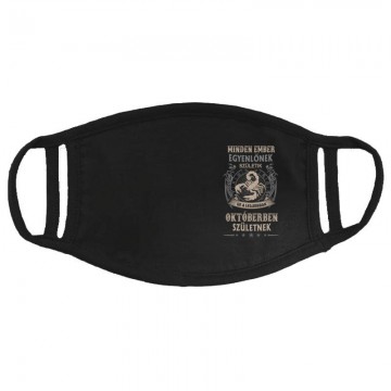 Minden Ember Egyenlő Skorpió(10) Arcmaszk