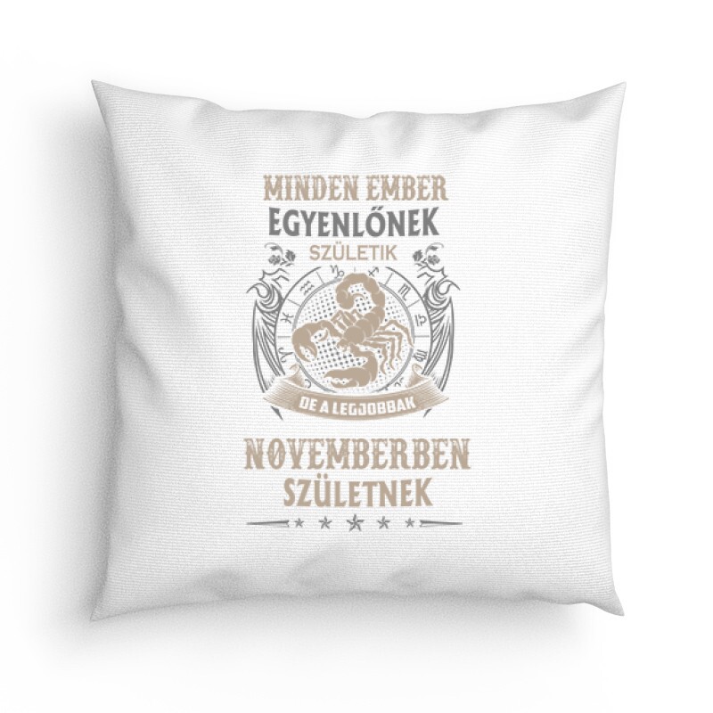 Minden Ember Egyenlő Skorpió(11) Párna