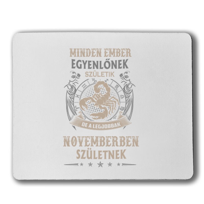 Minden Ember Egyenlő Skorpió(11) Egérpad