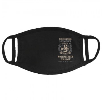 Minden Ember Egyenlő Skorpió(11) Arcmaszk