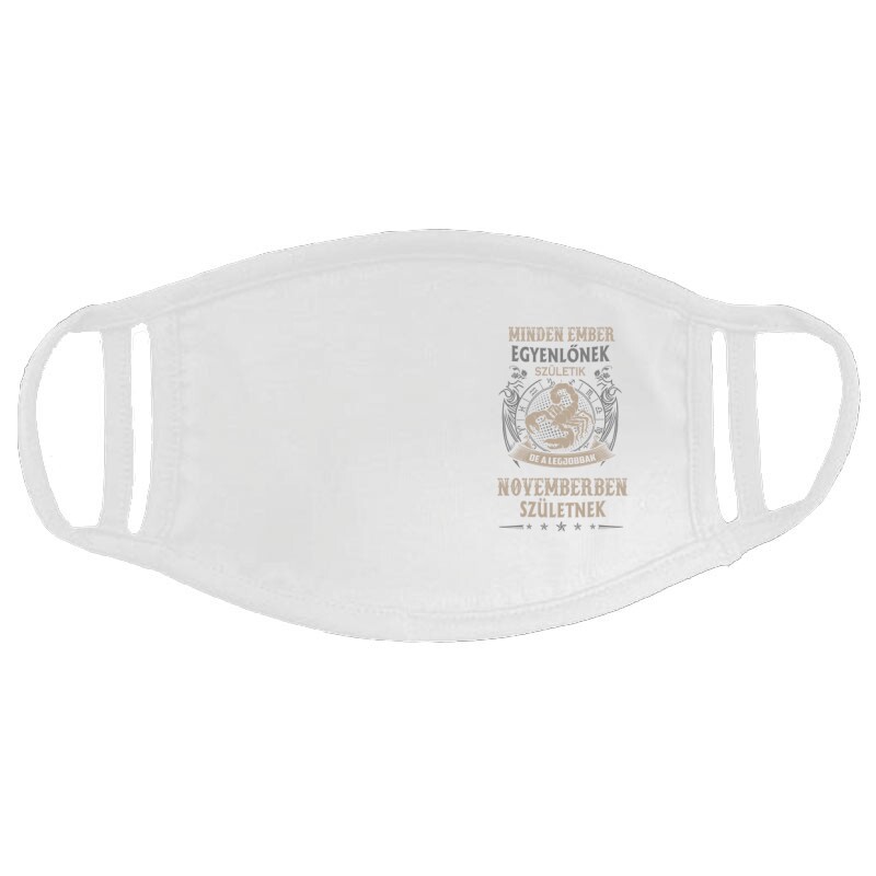 Minden Ember Egyenlő Skorpió(11) Arcmaszk