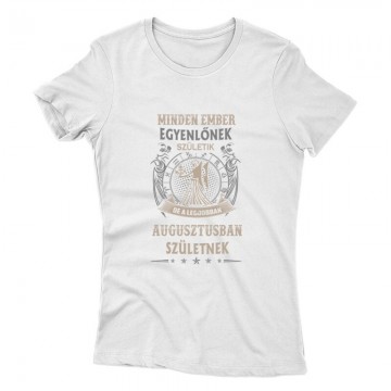 Minden Ember Egyenlő Szűz(08) Női póló