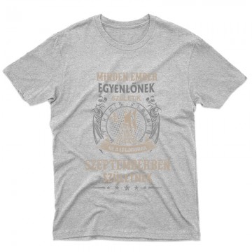 Minden Ember Egyenlő Szűz(09) Férfi póló