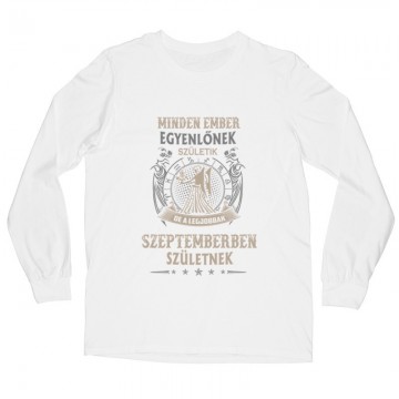 Minden Ember Egyenlő Szűz(09) Hosszú ujjú póló