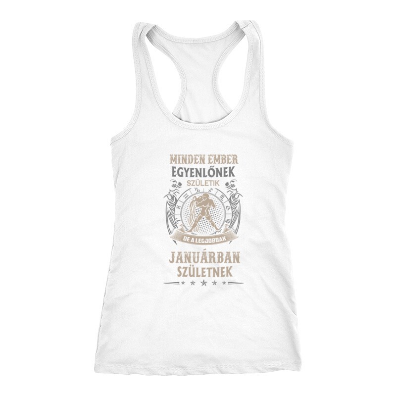 Minden Ember Egyenlő Vízöntő(01) Női Trikó