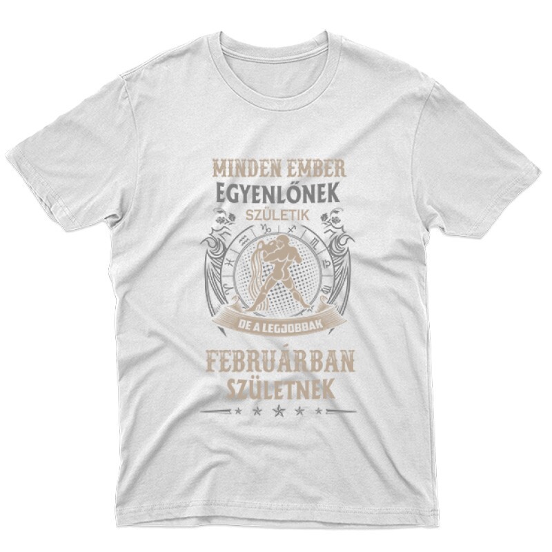 Minden Ember Egyenlő Vízöntő(02) Férfi póló